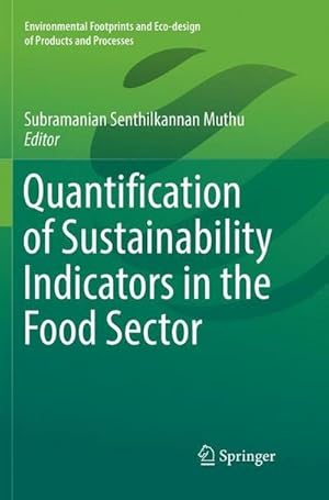 Bild des Verkufers fr Quantification of Sustainability Indicators in the Food Sector zum Verkauf von AHA-BUCH GmbH