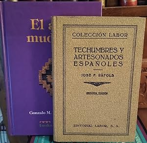 Imagen del vendedor de EL ARTE MUDJAR + TECHUMBRES Y ARTESONADOS ESPAOLES (2 libros) a la venta por Libros Dickens