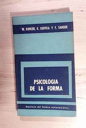 Immagine del venditore per Psicologa de la forma venduto da Llibres Bombeta