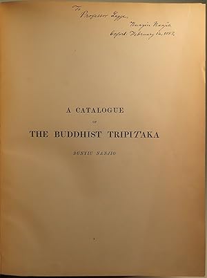 A Catalogue of the Chinese Translation of the Buddhist Tripitaka, The Sacred Canon of the Buddhis...