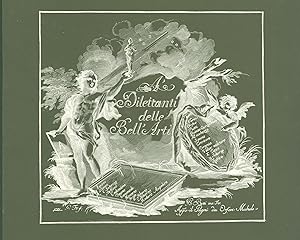 Seller image for A' Dilettanti delle Bell' Arti: A Decorated Alphabet Engraved by Giovanni Battista Betti, Florence, 1785 for sale by Eureka Books