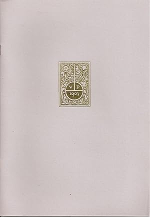 Bild des Verkufers fr FREDERIC W. GOUDY'S PROPRIETARY TYPEFACES AND THE "LOST" GOUDY TYPES. zum Verkauf von Chanticleer Books, ABAA