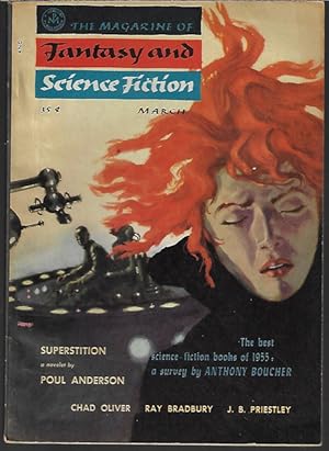 Imagen del vendedor de The Magazine of FANTASY AND SCIENCE FICTION (F&SF): March, Mar. 1956 a la venta por Books from the Crypt