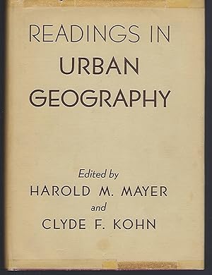 Imagen del vendedor de Readings in Urban Geography a la venta por Turn-The-Page Books