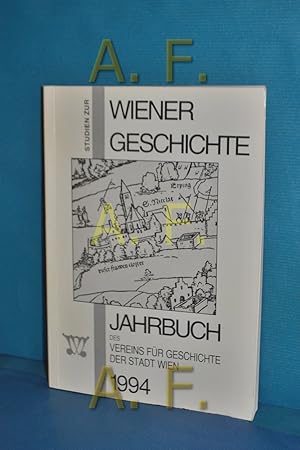 Bild des Verkufers fr Studien zur Wiener Geschichte (Jahrbuch der Vereins fr Geschichte der Stadt Wien Band 50) zum Verkauf von Antiquarische Fundgrube e.U.