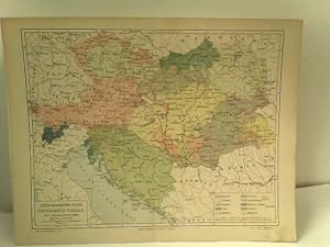 Landkarte Ethnographische Karte Von Oesterreich Ungarn 1 4850000 5 Auflage Meyers Von Diverse 1895 Karte Abc Versand E K