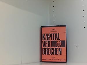 Imagen del vendedor de Kapitalverbrechen oder Der Fall des Geheimrats Hugenberg a la venta por Book Broker