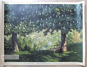 Lithographie - Mein Dorf im Blütenschmuck - Mon Village en Fleurs - My Village in Flowers --- Deu...