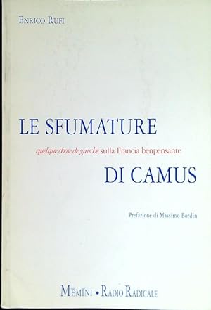 Bild des Verkufers fr Le sfumature di Camus zum Verkauf von Librodifaccia