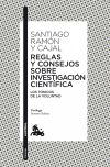 Seller image for Reglas y consejos sobre investigacin cientfica for sale by Agapea Libros