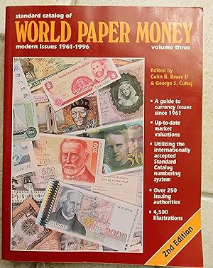 Standard Catalog of World Paper Money: Modern Issues : 1961-1996 (2nd ed. Vol 3)