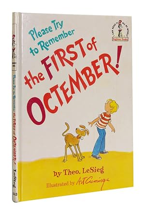 Bild des Verkufers fr Please Try to Remember the First of Octember! zum Verkauf von Shapero Rare Books