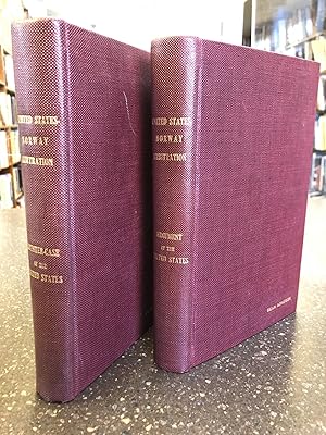 UNITED STATES-NORWAY ARBITRATION UNDER THE SPECIAL AGREEMENT OF JUNE 30, 1921 [TWO VOLUMES]