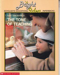 Seller image for The Tone of Teaching for sale by Never Too Many Books