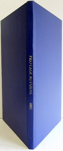 Imagen del vendedor de Abstract "of Returns Relating to Pilots and Pilotage in the United Kingdom" (year ended 31st December 1883) a la venta por McLaren Books Ltd., ABA(associate), PBFA