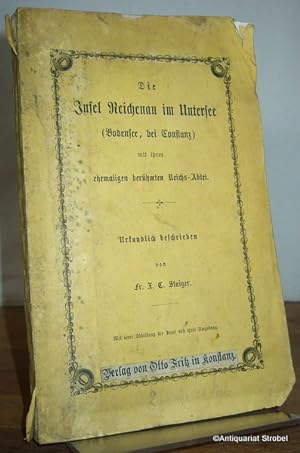 Die Insel Reichenau im Untersee (Bodensee, bei Constanz) mit ihrer ehemaligen berühmten Reichs-Ab...