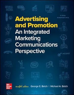 Image du vendeur pour Advertising and Promotion : An Integrated Marketing Communications Perspective mis en vente par GreatBookPricesUK