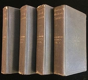 THE WORKS OF OLIVER GOLDSMITH (4 volumes)