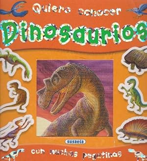 Bild des Verkufers fr Quiero conocer Dinosaurios. Con muchas pegatias. Edad: 4+. zum Verkauf von La Librera, Iberoamerikan. Buchhandlung