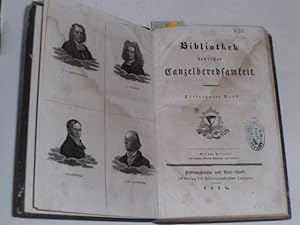 Bild des Verkufers fr Bibliothek deutscher Canzelberedsamkeit. 13. + 14. Band in einem Band. zum Verkauf von Der-Philo-soph