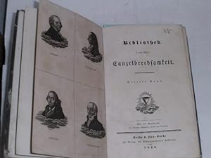 Bild des Verkufers fr Bibliothek deutscher Canzelberedsamkeit. 3. + 4. Band in einem Band. zum Verkauf von Der-Philo-soph