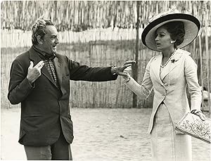 Death in Venice (Original photograph of Luchino Visconti and Silvana Mangano from the set of the ...
