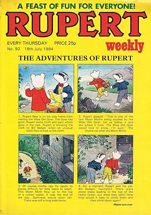 Rupert Weekly No.92 (18th July 1984)