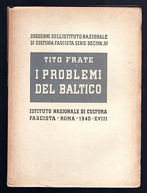 Immagine del venditore per I problemi del Baltico venduto da Sergio Trippini