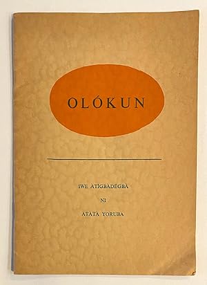 Immagine del venditore per Olkun; iwe tgbdgb ni tt Yoruba (2 September 1960) venduto da Bolerium Books Inc.
