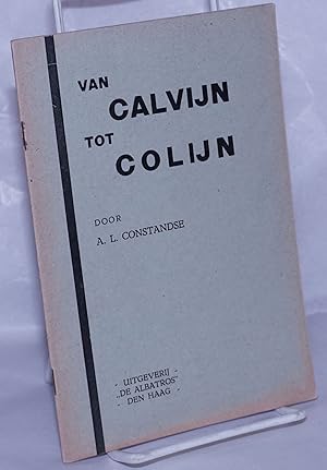 Van Calvijn tot Colijn