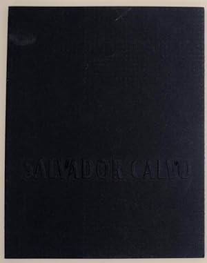 Seller image for Salvador Calvo for sale by Jeff Hirsch Books, ABAA