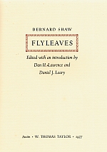 Seller image for FLYLEAVES. for sale by Sainsbury's Books Pty. Ltd.