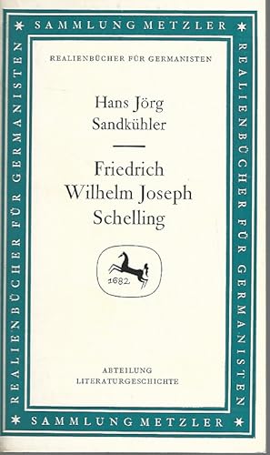 Seller image for Friedrich Wilhelm Joseph Schelling. Sammlung Metzler, M 87. Abteilung D: Literaturgeschichte. for sale by Lewitz Antiquariat