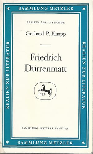 Bild des Verkufers fr Friedrich Drrenmatt. Sammlung Metzler, M 196. Abteilung D: Literaturgeschichte. zum Verkauf von Lewitz Antiquariat