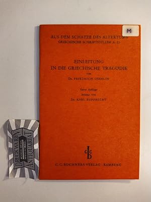 Seller image for Einleitung in die griechische Tragdie: Aus dem Schatze des Altertums. for sale by Druckwaren Antiquariat