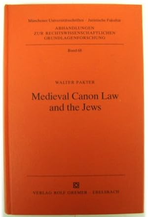 Medieval Canon Law and the Jews