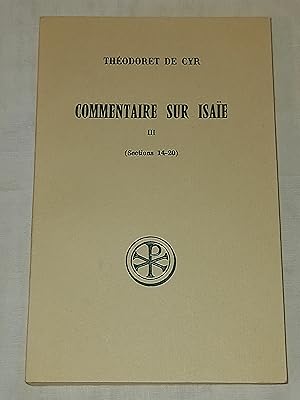 Commentaire sur Isaïe, tome III, sections 14-20 - Texte Grec-Français en vis-à-vis