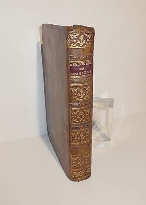 Image du vendeur pour Dictionnaire de musique. Paris. Veuve Duchesne. 1768. mis en vente par Mesnard - Comptoir du Livre Ancien