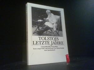 Seller image for Tolstojs letzte Jahre, Achtunddreißig Fotographien for sale by Der Buchecker