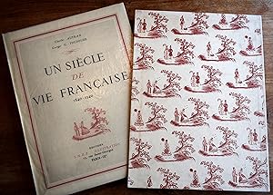 Imagen del vendedor de Un Sicle de vie Francaise 1840 - 1940 a la venta por Kees van Dongen - Art