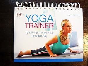 Seller image for Yoga-Trainer. 15-Minuten-Programme fr jeden Tag for sale by Rudi Euchler Buchhandlung & Antiquariat