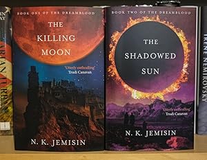 Imagen del vendedor de The Killing Moon & The Shadowed Sun (Dreamblood Series) Exclusive Limited Hardcover UK Editions (300) Signed and Matched Numbered Sets. New Very Fine unread Collectors copies. a la venta por UKBookworm