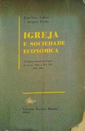 IGREJA E SOCIEDADE ECONÓMICA.