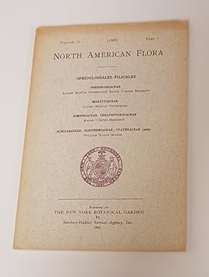 Seller image for North American Flora - Ophioglossales-Filicales, Marattiaceae, Osmundaceae, Ceratopteridaceae, Schizaeacae, Gleicheniaceae, Cyatheaceae (pars) - Volume 16 - Part 1 (1909) for sale by CURIO