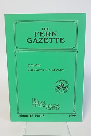 Bild des Verk�ufers f�r The Fern Gazette - The British Pteridological Society - Volume 15 - Part 8 zum Verkauf von CURIO