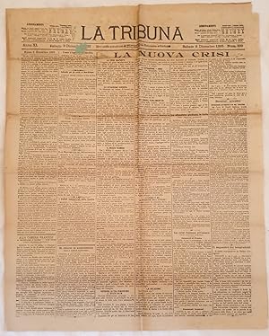 LA TRIBUNA ROMA, SABATO 9 DICEMBRE 1893 NUM. 351 SECONDA EDIZIONE,