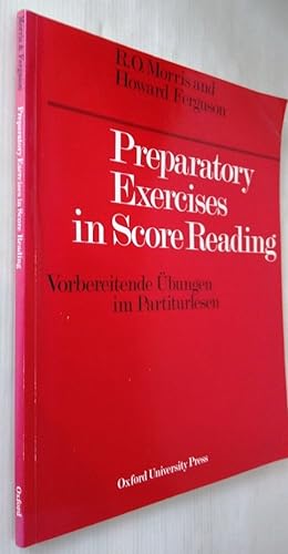 Preparatory Exercises in Score Reading - Vorbereitende Ubungen im Partiturlesen