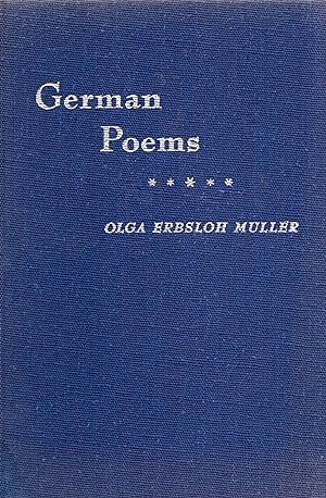 Seller image for German Poems for sale by Sutton Books