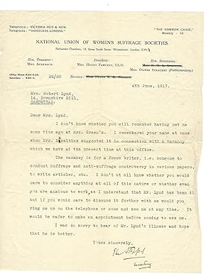 National Union of Women Suffrage Decides How to Respond to Anti-Suffragists