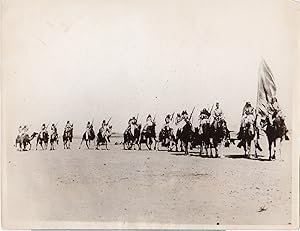 1928 Press Photograph of Arab Desert Warriors vs Wahabi Raiders